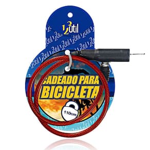Corrente Cadeado Amarrar Bike Capacetes Estepe Portão