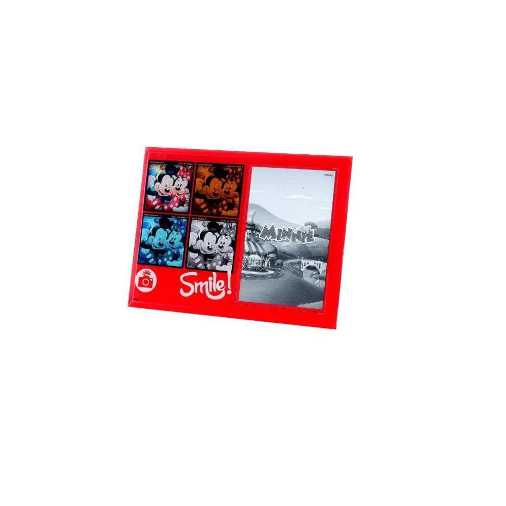 Porta Retratos de Vidro da Minnie