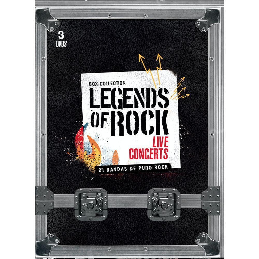 Legends Of Rock - Live Concerts - Box Collection