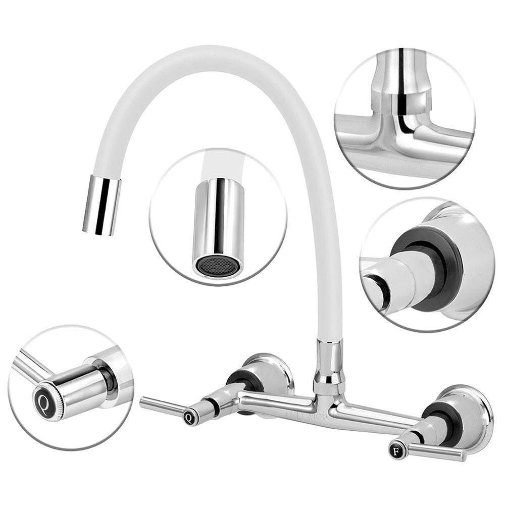 Torneira Misturador Cozinha De Parede Gourmet Colorido 1/4V.