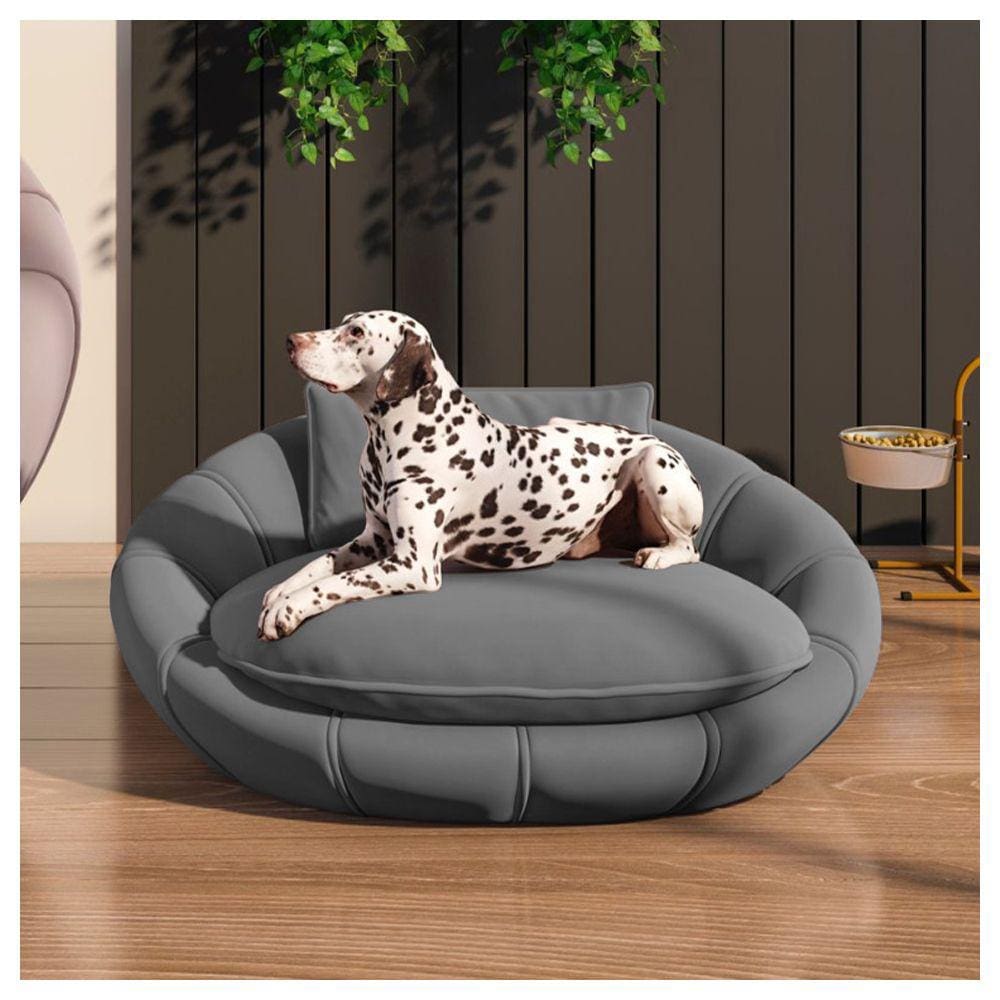 Cama Caminha Pet Para Cachorro Gato Cinza Zafira Caemmun