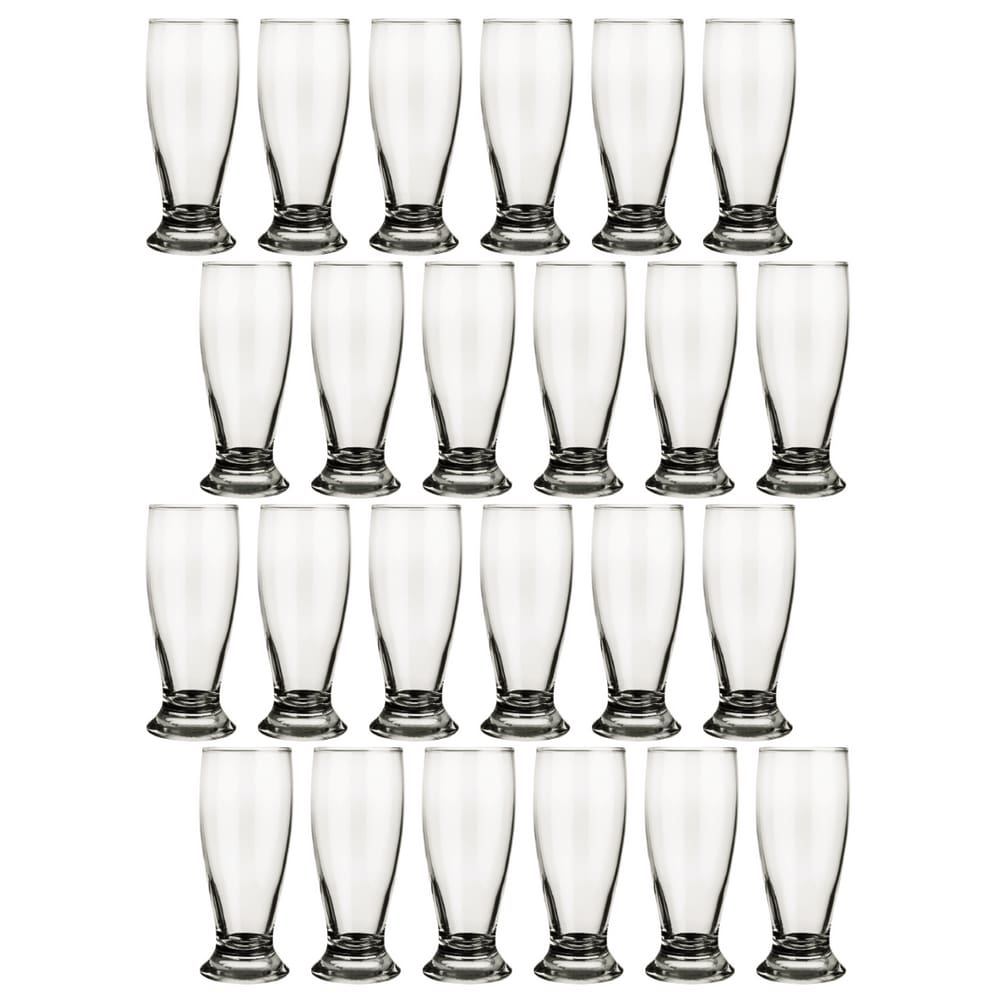 Conjunto 24 Copos Vidro 200ml Munich Chopp Transparente Nadir