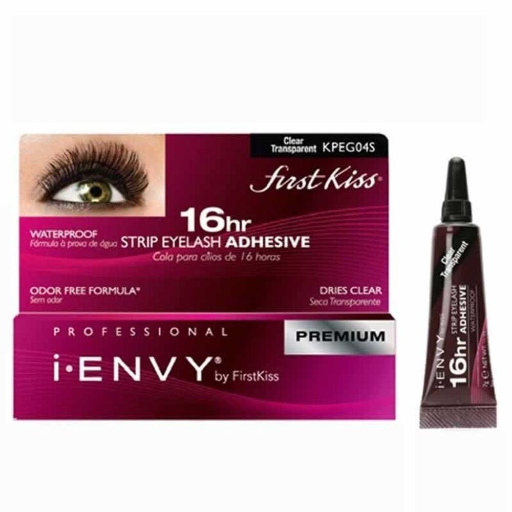 Cola Para Cílios First Kiss Longa Duração Incolor