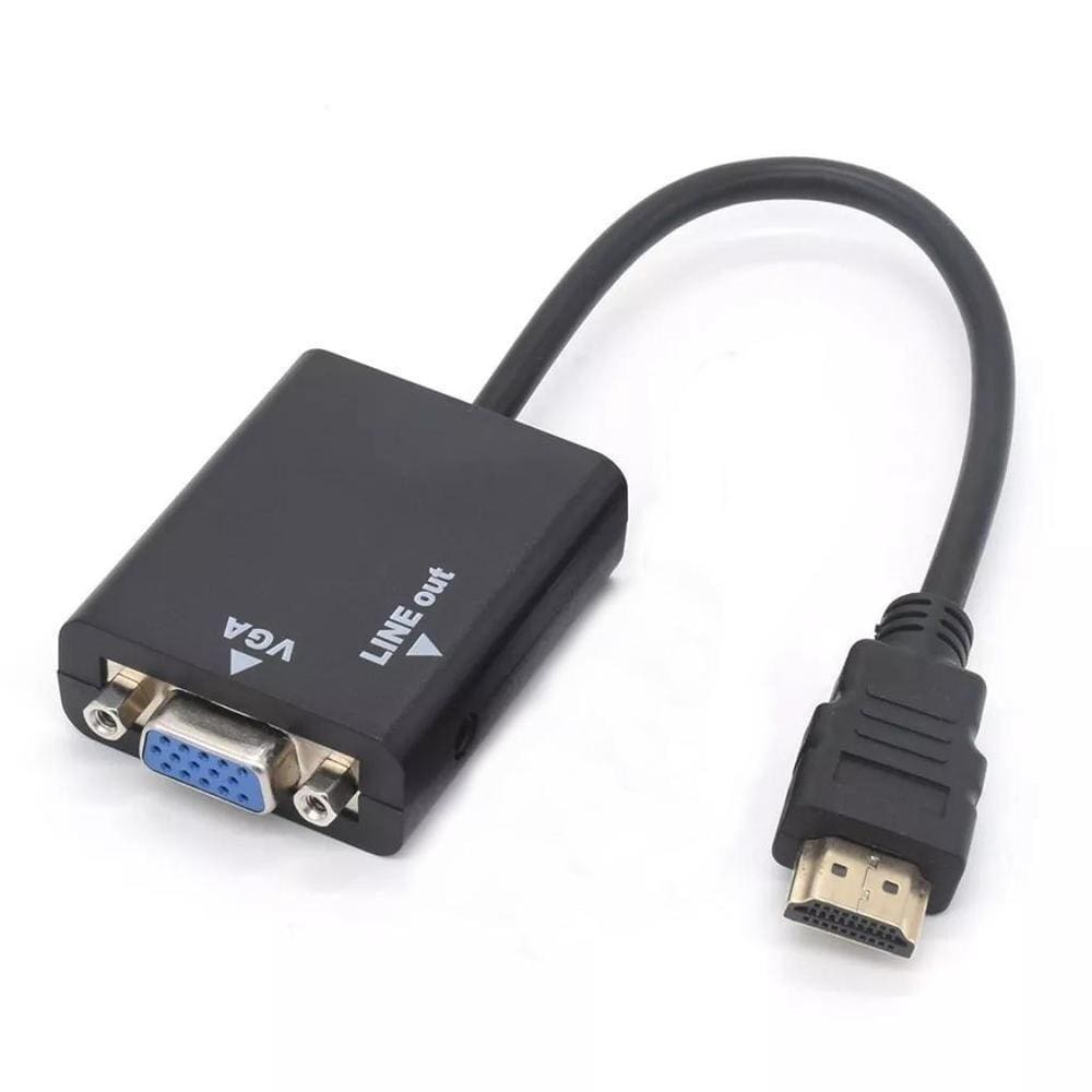 Hdmi X Vga com áudio Adaptador
