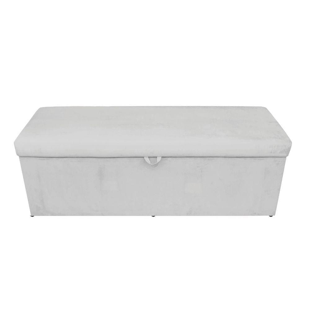 Calçadeira Clean 140cm Suede Cinza