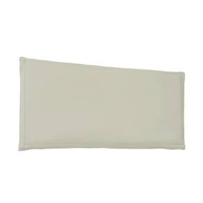 Cabeceira Painel Garden Para Cama Box Casal 140cm Corino Bege