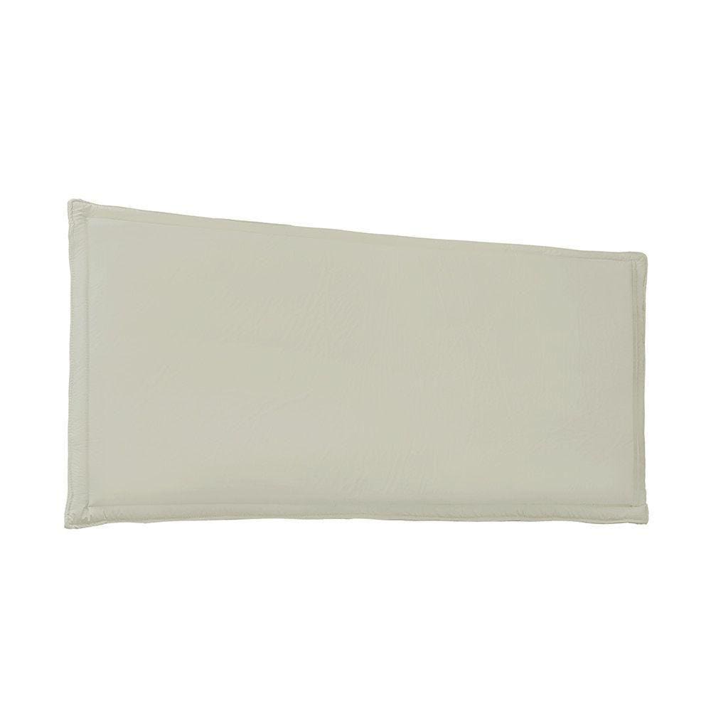 Cabeceira Painel Garden Para Cama Box King 195cm Corino Bege