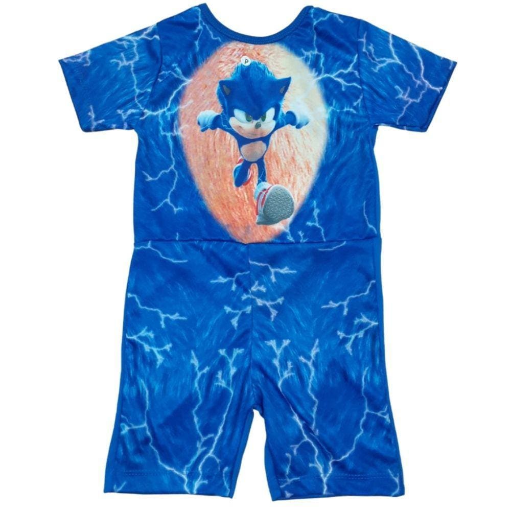 Fantasia Sonic - Dudika Moda Infantil