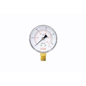Manômetro Medidor De Pressão 150 Psi X 1/4 Npt Ivm Italy
