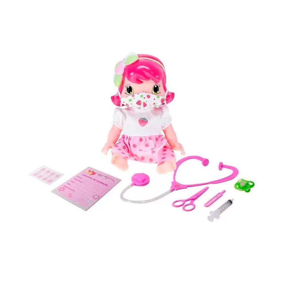 Boneca Articulada - Moranguinho “Dodói” - 33 cm - Mimo Toys