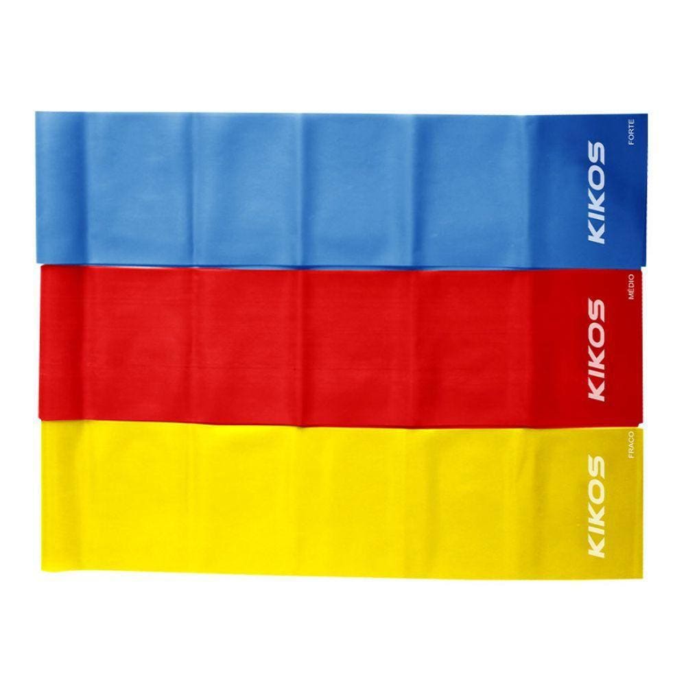Kit De Faixas Elásticas 3 Tensões