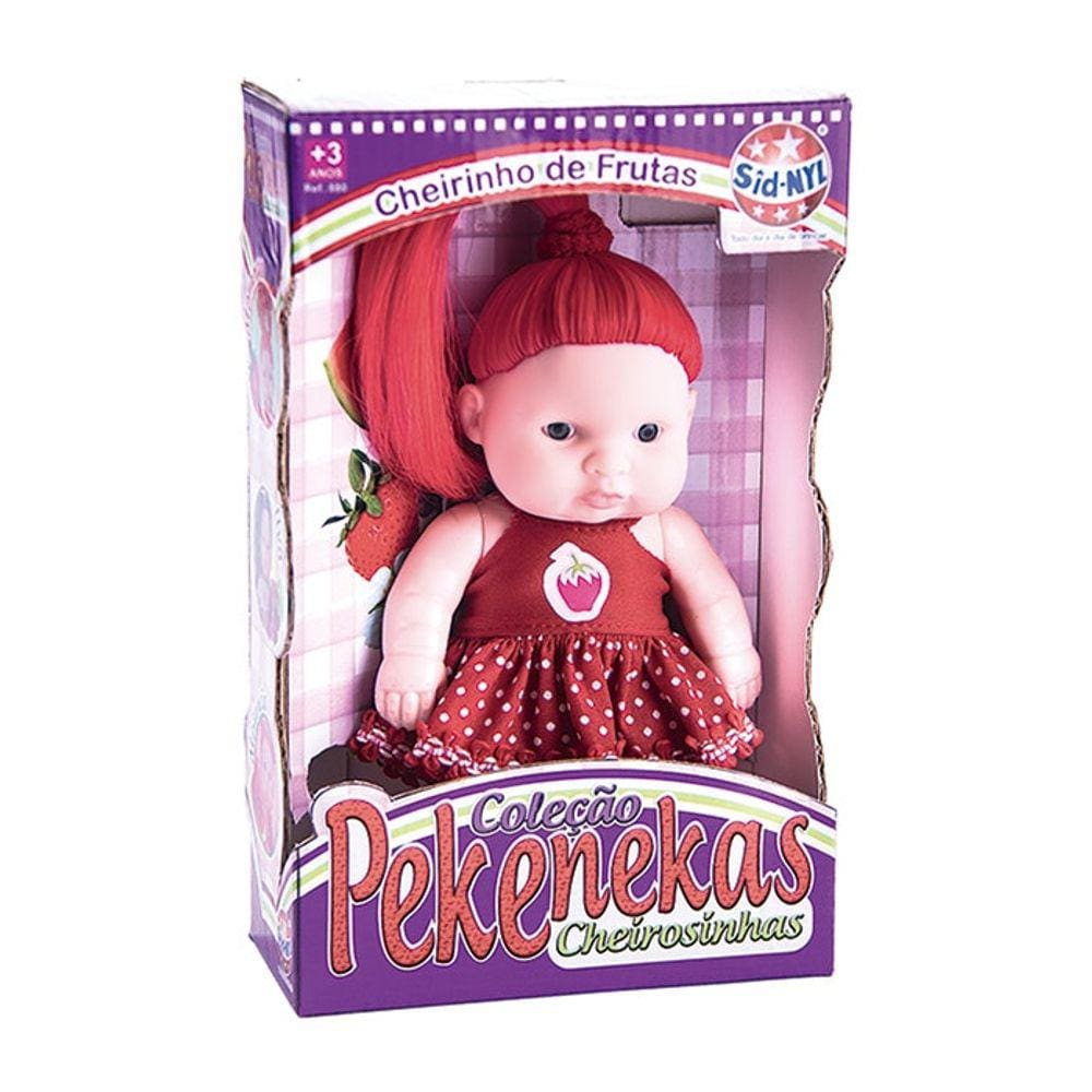 Boneca Uvinha Colecao Pekenekas Cheirosinhas Com Aroma