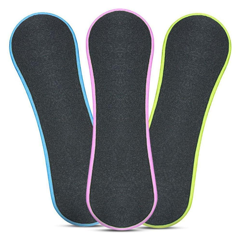 Kit 3 Lixas Para Os Pés Anatômicas Eva Soft Grande