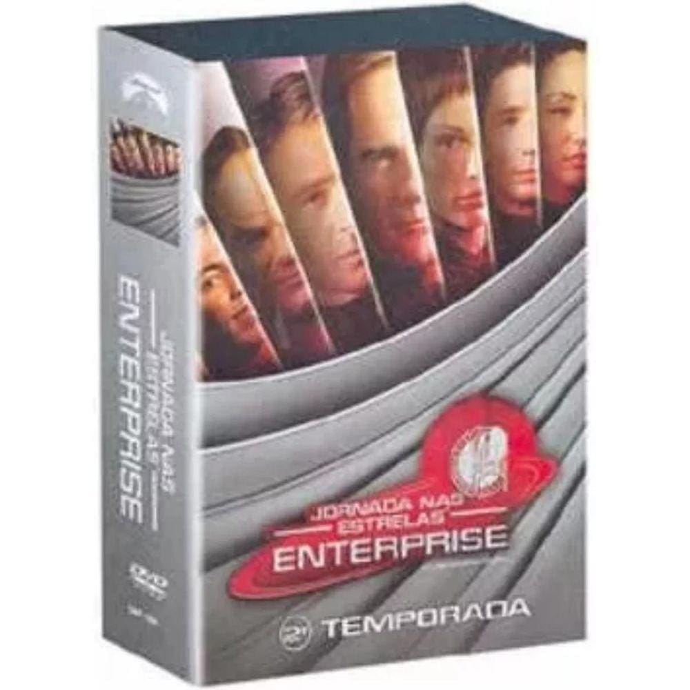 Box Jornada Nas Estrelas Enterprise 2 Temporada - 7 discos
