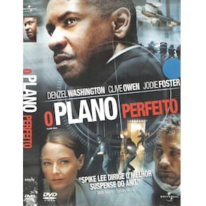 Dvd O Plano Perfeito Com Denzel Washington