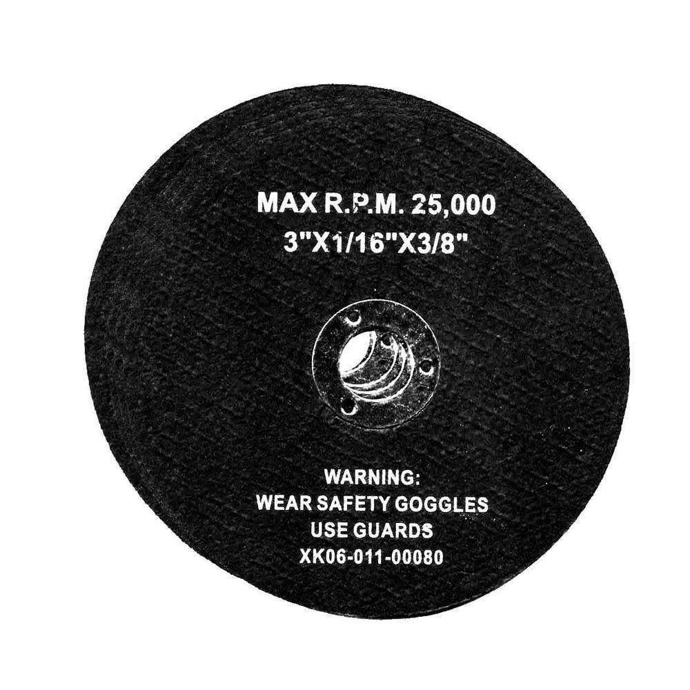 Disco De Corte 3 Pol. Para Cortador Pneumático Kit 5 Peças