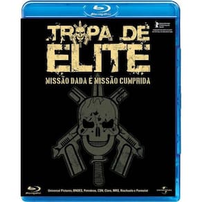 Blu Ray tropa de elite - missão dada é missão cumprida