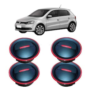 Kit Tela Grade Difusor Ar Gol Voyage Sav G4 G5 G6 Vermelho