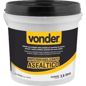 Impermeabilizante Contra Umidade Concreto Metal Madeira 3,6L