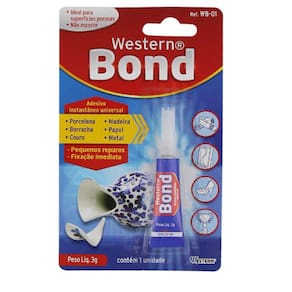 Cola Instantânea Universal Western Bond 24 Unidades