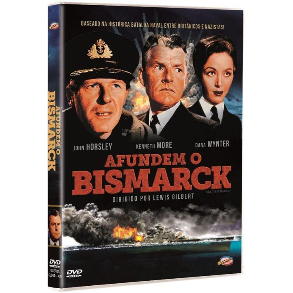 Dvd -  Afundem O Bismarck