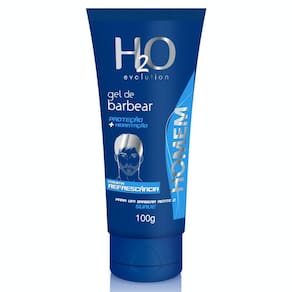 Gel de barbear H2O homem bisnaga 100g