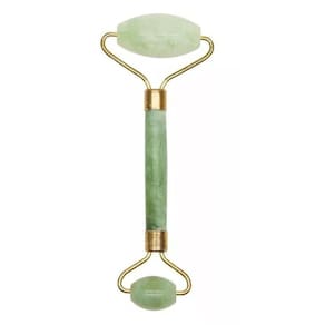 Rolo Massageador Facial Pedra Jade Anti Rugas Massoterapia