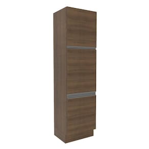 Paneleiro Madesa Glamy 60 cm 3 Portas - Rustic