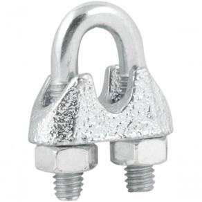 Clips P/ Cabo De Aço 1/8``3,18 Mm Cartela C/ 30 Peças Vonder