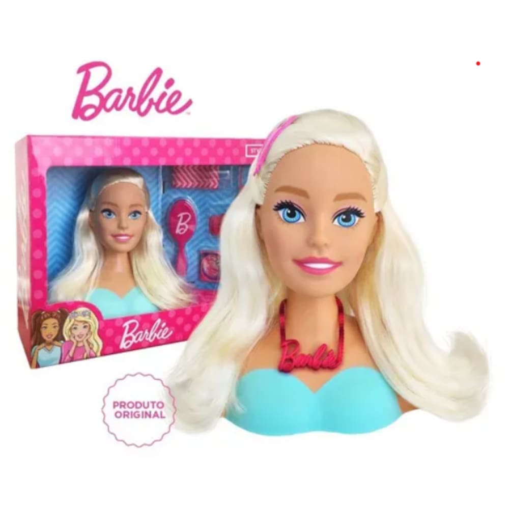 Boneca Infantil Barbie Para Pentear Com 12 Frases e Acessórios