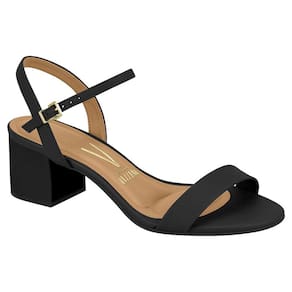 Sandália Feminina Vizzano 6291.900 Salto Bloco Baixo 5,2Cm