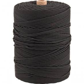 Corda Multifilamento Trançada 2,0Mm 1,0Kg 408 Metros Preta P