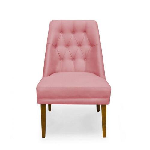 Cadeira Java Rosa Cadeira De Jantar Bela Suede Rosa De Ambientes | Ponto