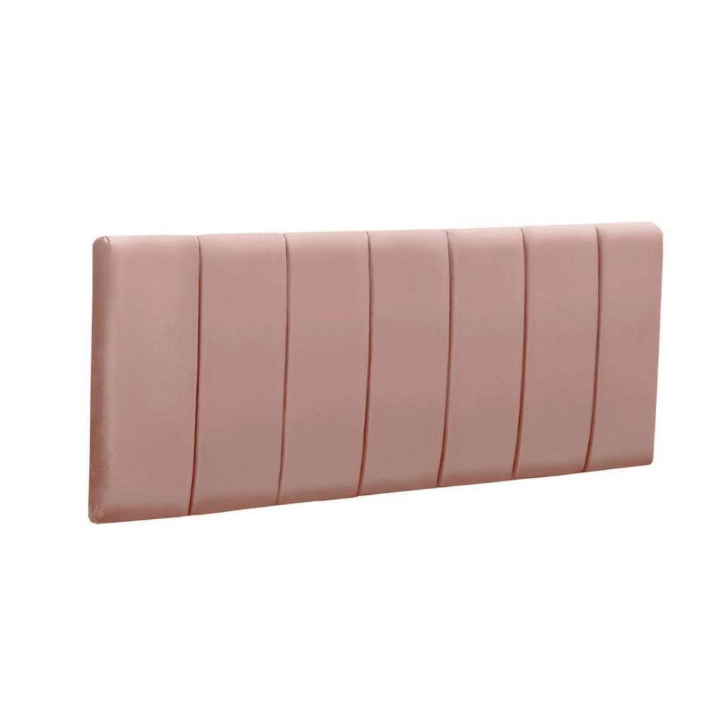 Cabeceira Painel Suspensa 0,90 Para Cama Box Solteiro Rose
