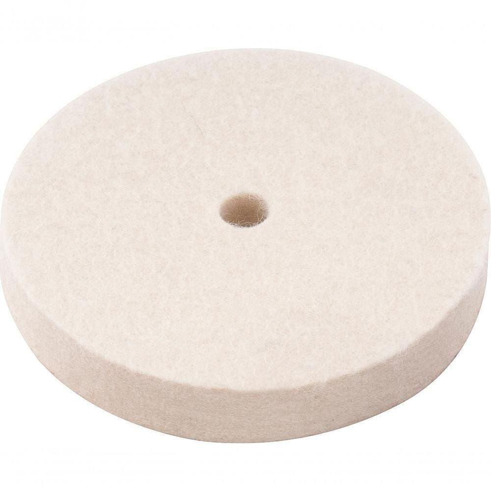 Roda De Feltro 4X1/2" Furo 10Mm Para Polimento - Vonder