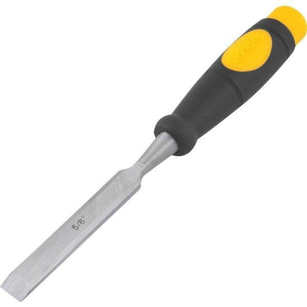 Formão Chanfrado 1/2&quot; Aço Carbono Cabo Emborrachado - Vonder