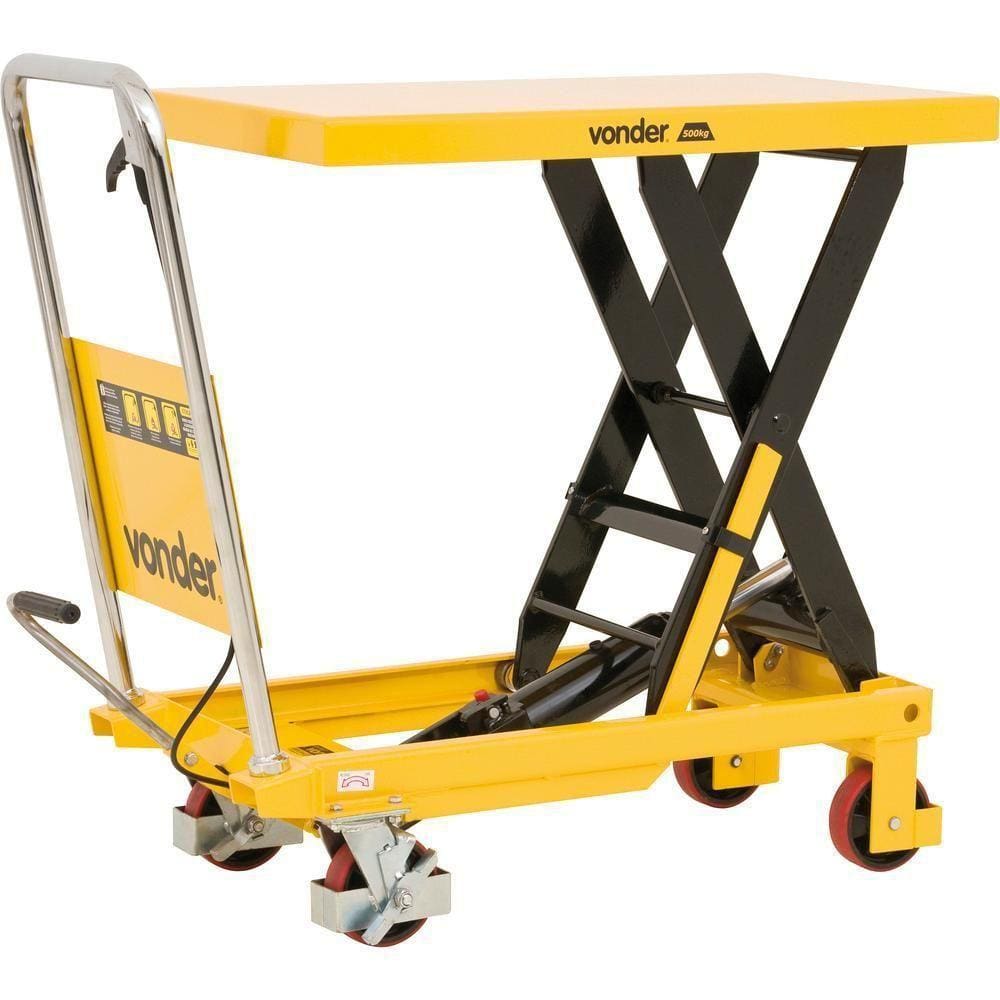 Mesa Hidráulica Pantográfica 500Kg 855X500Mm Mp500 - Vonder
