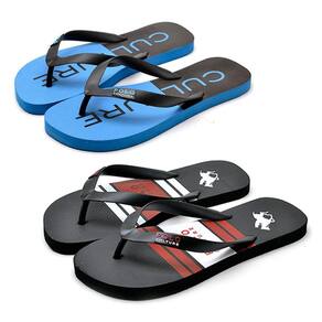 Kit 2 Pares Chinelo Polo Culture Antiderrapante Conforto