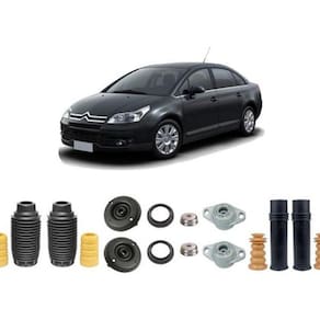 Kit Batente Coxim Dianteiro Traseiro C4 Pallas 2010 2011 12