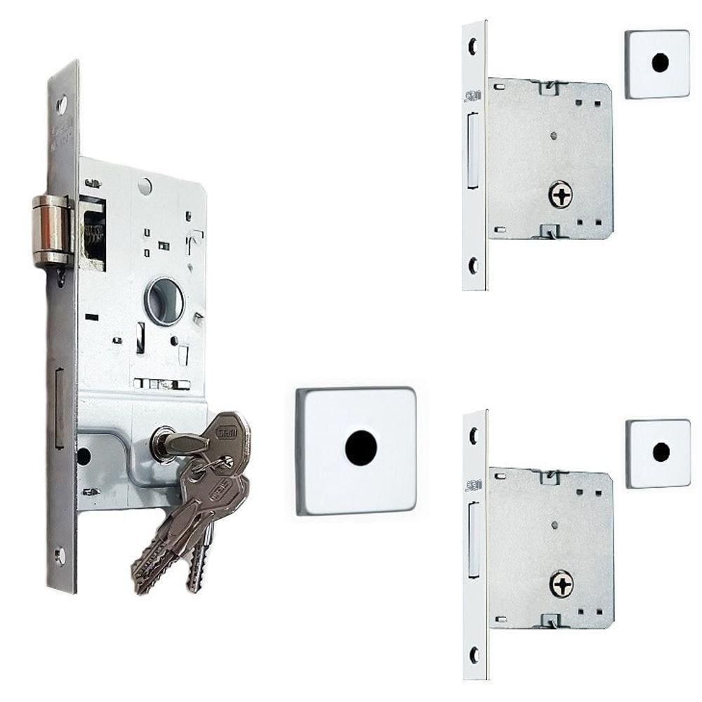 Fechadura Tetrakit Rolete Stam Porta de Entrada Pivotante