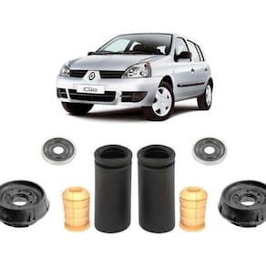 Par Kit Coxim Batente Dianteiro Clio 2010 2011 2012 2013 14