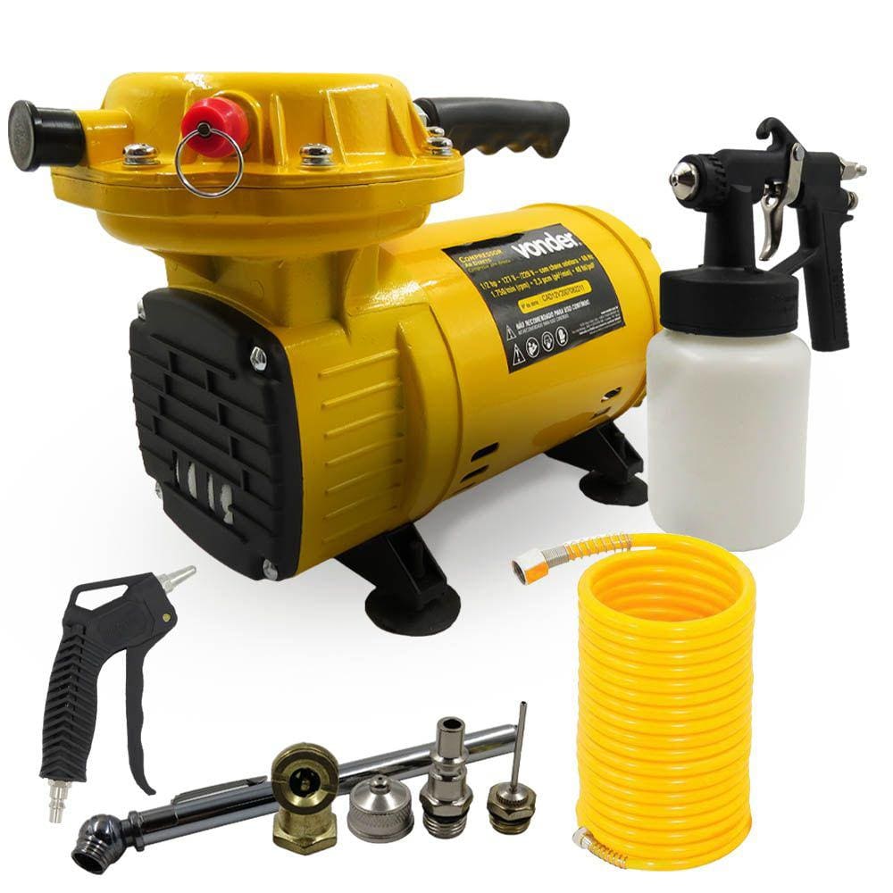 Jet Press Compressor Ar Direto 1/2 HP 2,3 PCM 110/220V Vonder