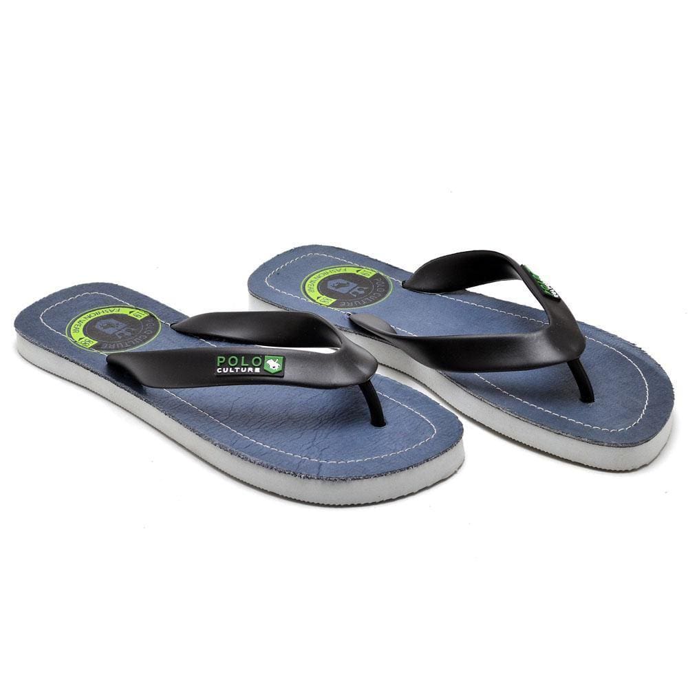 Chinelo Masculino Couro Polo Culture Transfer 1