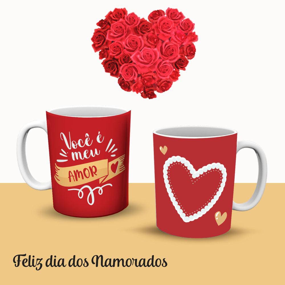 Caneca Cerâmica Dia Dos Namorados Mod.02