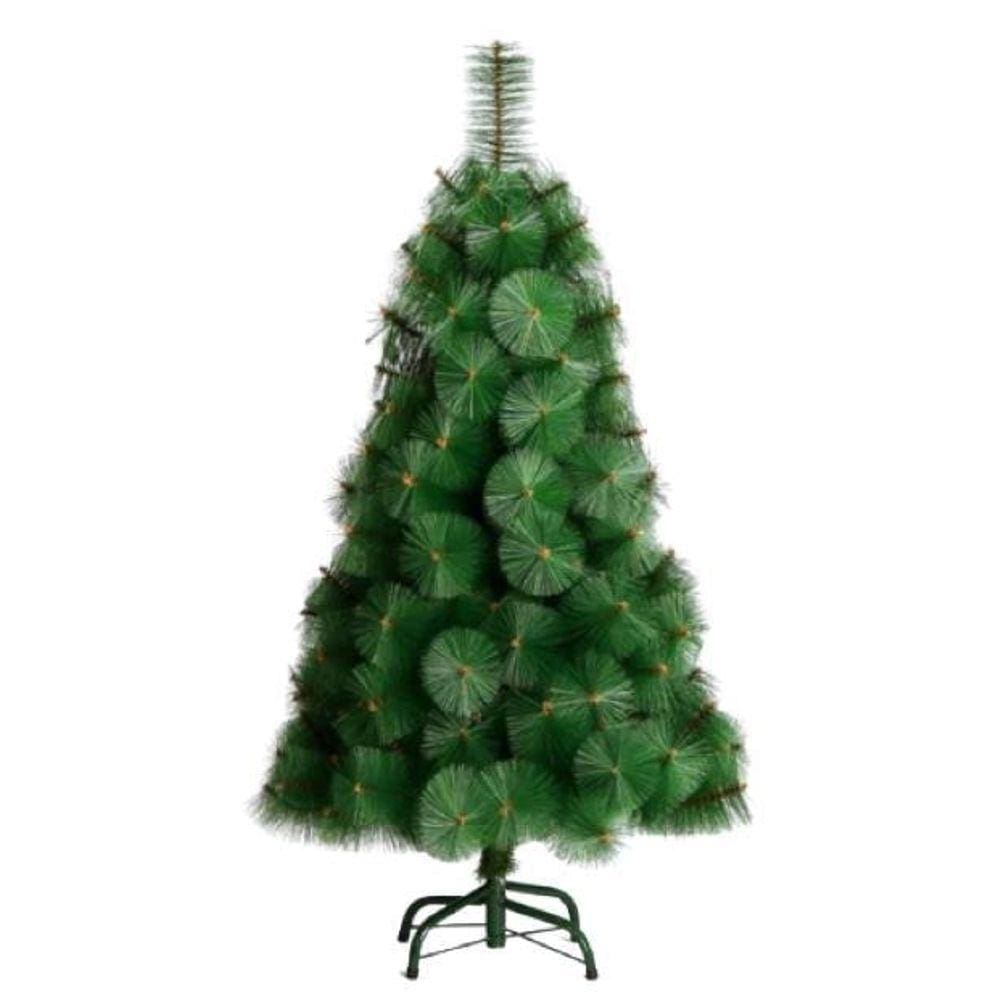 Árvore De Natal Pinheiro Luxo Verde 1,20M Premium Decoração