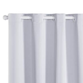 Cortina Blackout Em Tecido 2,80 M X 1,60 M - Branco Gelo