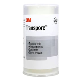Transpore 100mm X 4.5m c/ Capa - 3M