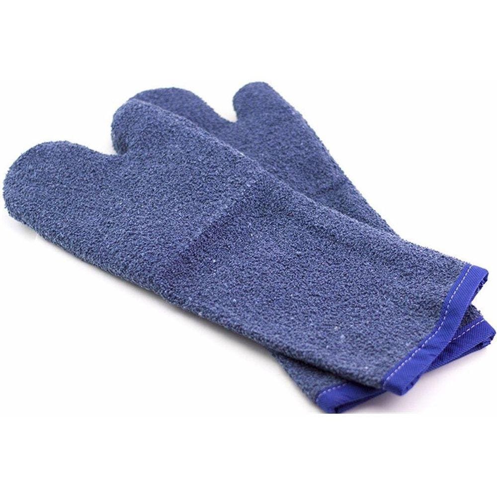 Luva Térmica Alta Temperatura Grafatex Azul 45Cm - 6 Pares