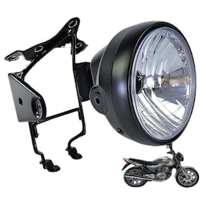 Farol + Suporte Aranha Cg Titan Fan 125 De 2000 Ate 2008