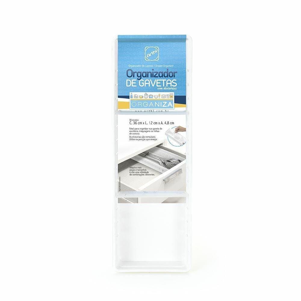 Organizadora Gavetas Divisórias 36X12X4,8Cm Ref 5065